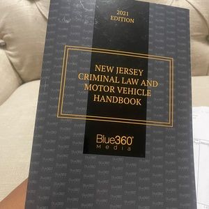 New Jersey Criminal Law And Motor Vehicle Handbook